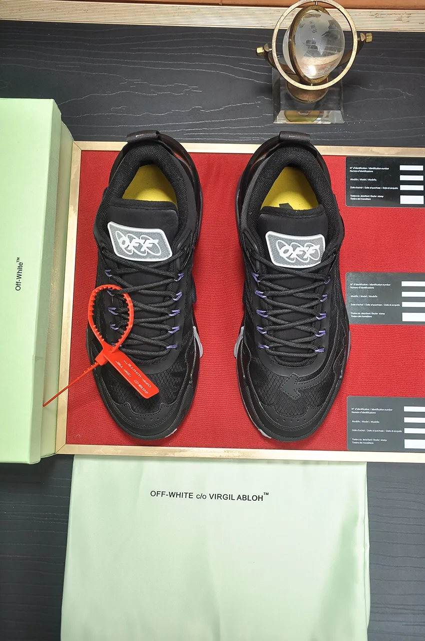 Men's men's shoes💰660💶【off-white】👫 Original one-to-one replica, high-end quality🥳The latest model has not been listed on the official website yet, the top version. Fabric: Imported open-edge beaded laminated leather Lining: Imported breathable mesh Outsole: New material imported TPU combination sole Male 38-44 (customized at 45)